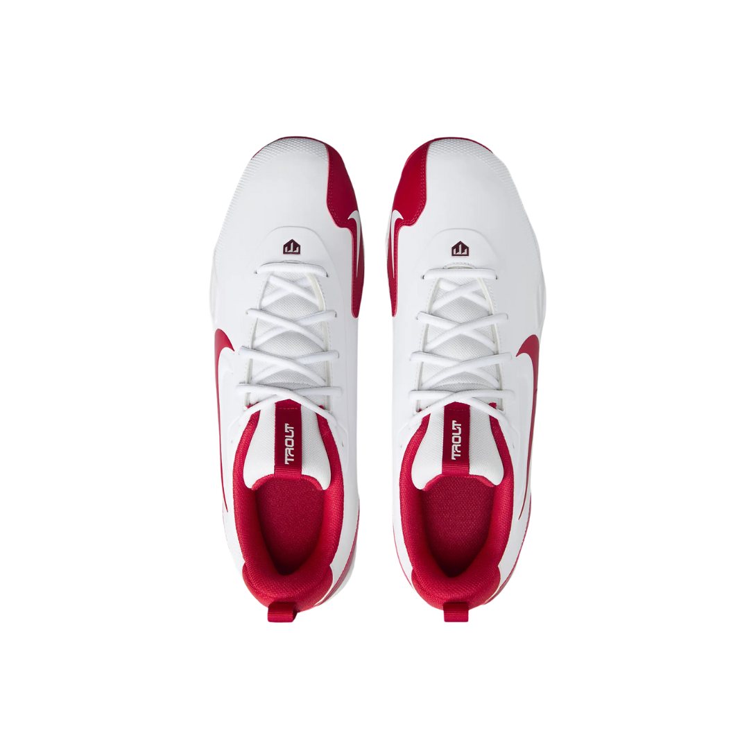 Nike Force Trout 9 Rubber (White/Red) - Deportes Salvador Colom