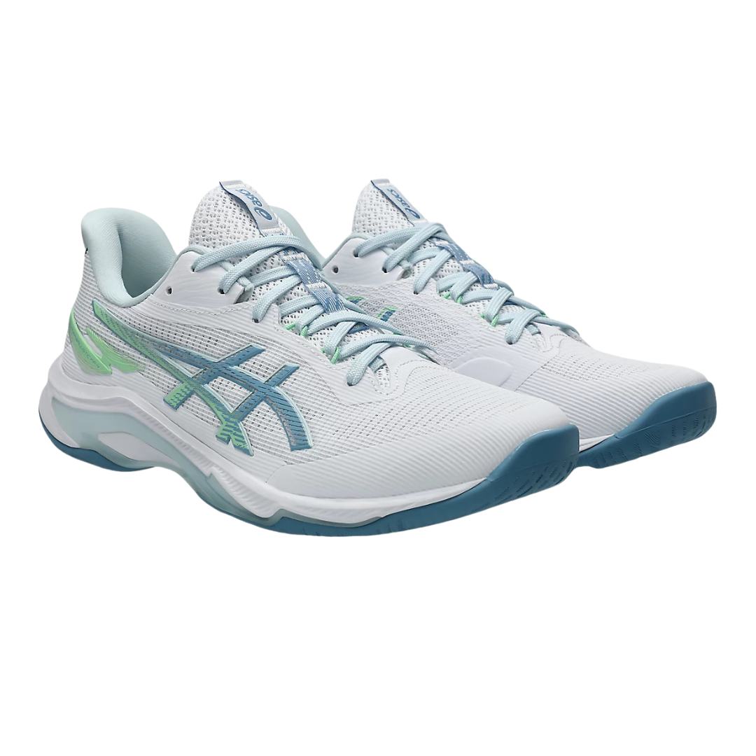 Image of Asics Netburner Ballistic FF 4 Men (White/Light Blue)