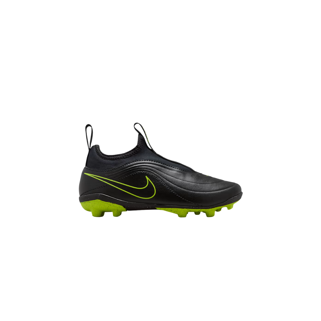 Nike Jr. Tiempo Maestro Club FG/MG (Black/Volt)