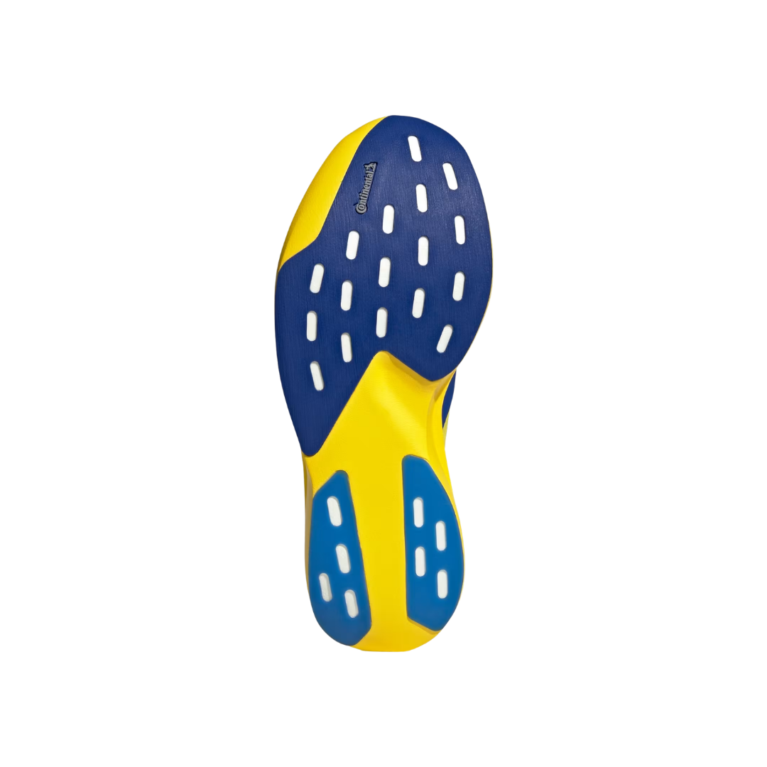 Image of Adidas Adizero EVO SL Woven Shoes Men (Yellow/Blue)