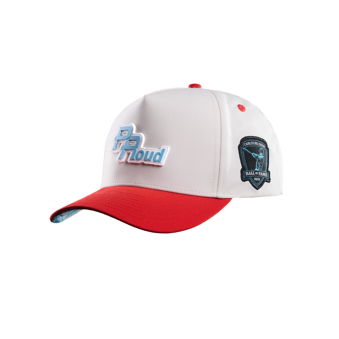 Image of Panevo CB15 HOF 2026 Hat (White/Red)