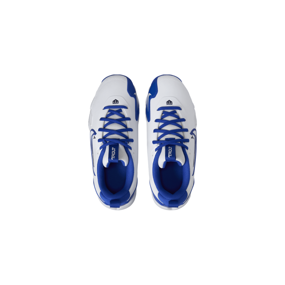 Nike Youth Force Trout 9 Keystone (White/Royal) - Deportes Salvador Colom