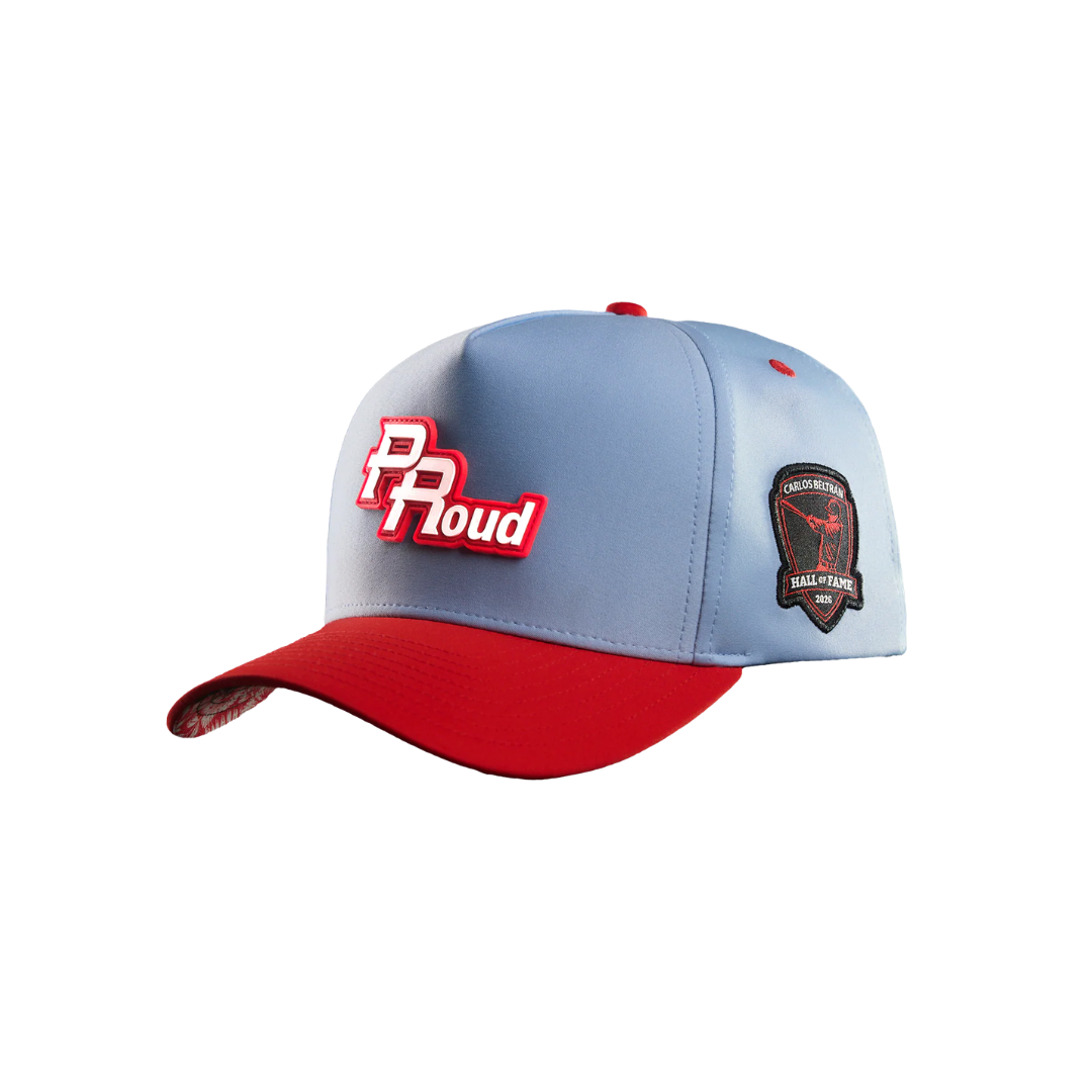 Image of Panevo CB15 HOF 2026 Hat (Columbia Blue/Red)