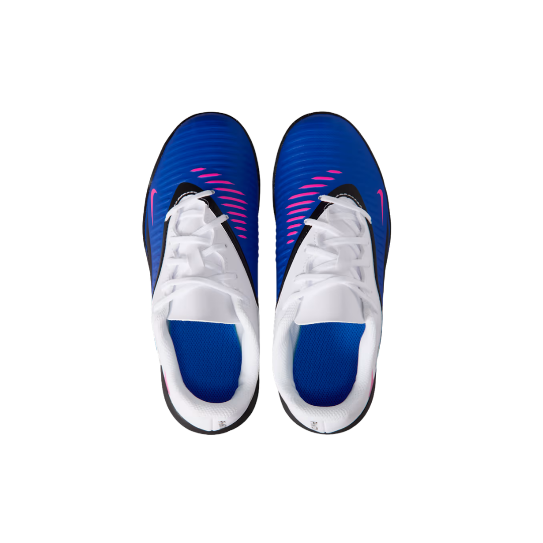Nike Jr. Phantom 6 Low Club Turf (Royal/White)
