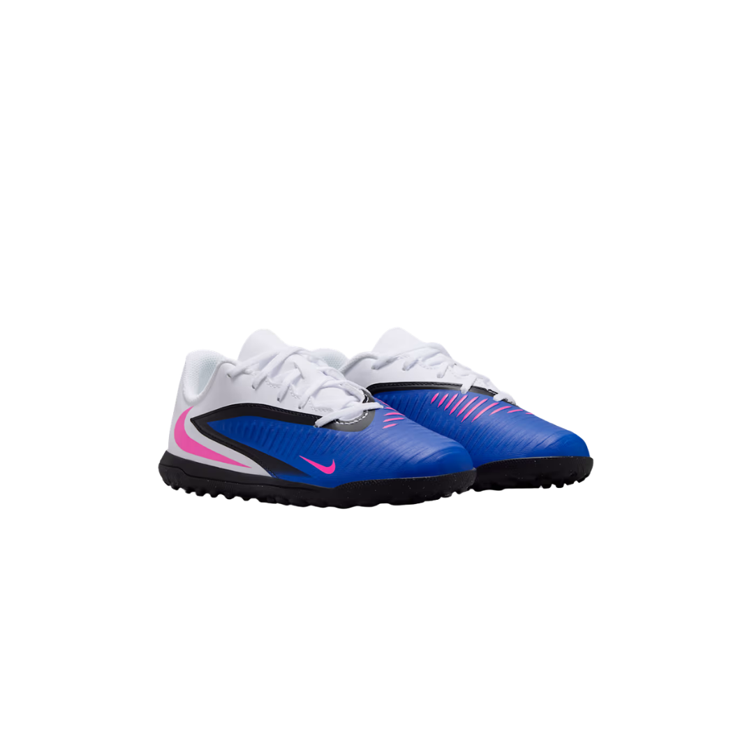 Nike Jr. Phantom 6 Low Club Turf (Royal/White)