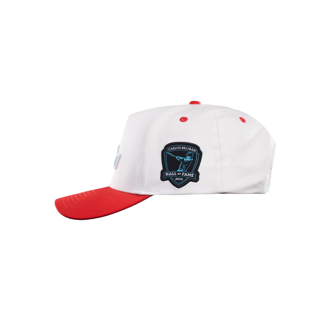 Image of Panevo CB15 HOF 2026 Hat (White/Red)