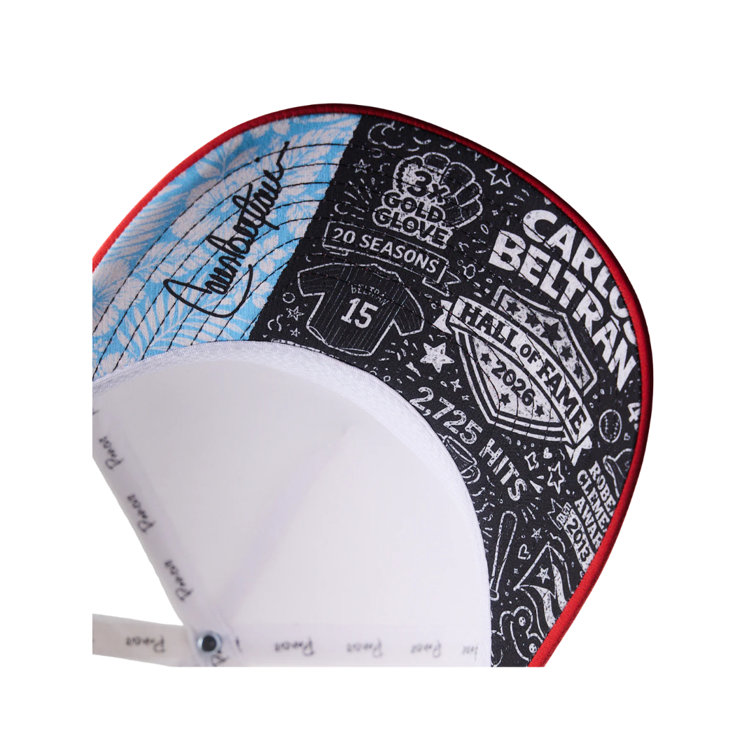 Panevo CB15 HOF 2026 Hat (White/Red)