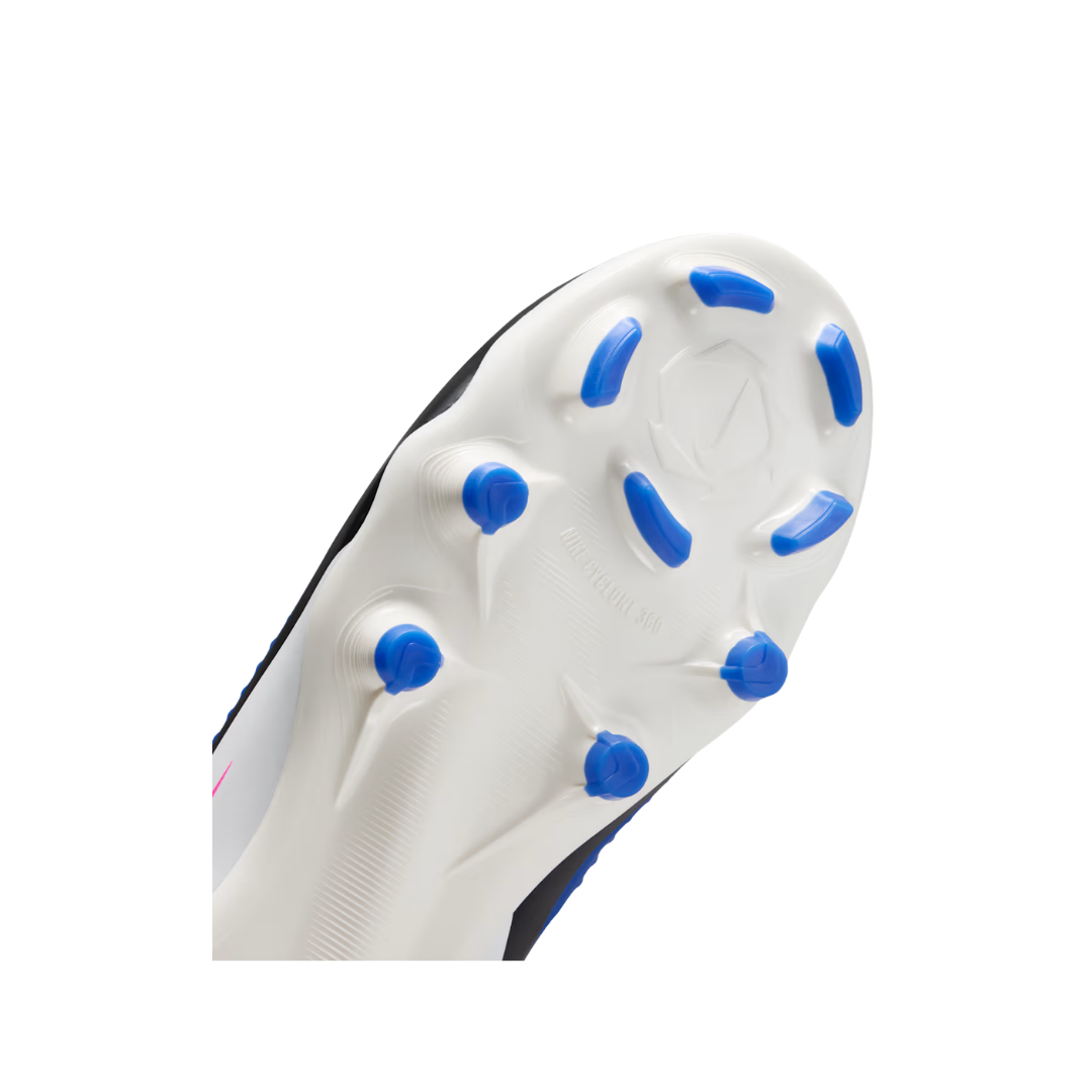 Image of Nike Jr. Phantom 6 Low Academy FG/MG (Royal/White/Pink)