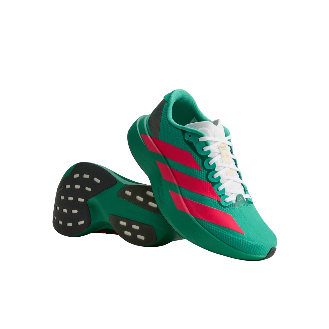 Image of Adidas Adizero EVO SL Woven Shoes Women (Green/Crimson)