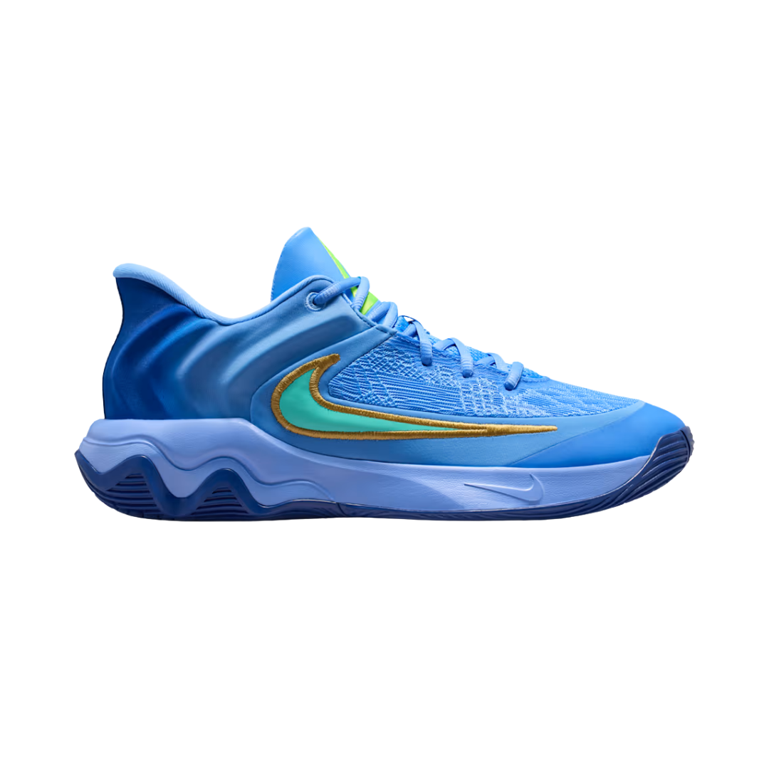 Nike Giannis Immortality 4 Basketball Shoes (Blue/Mint/Volt)