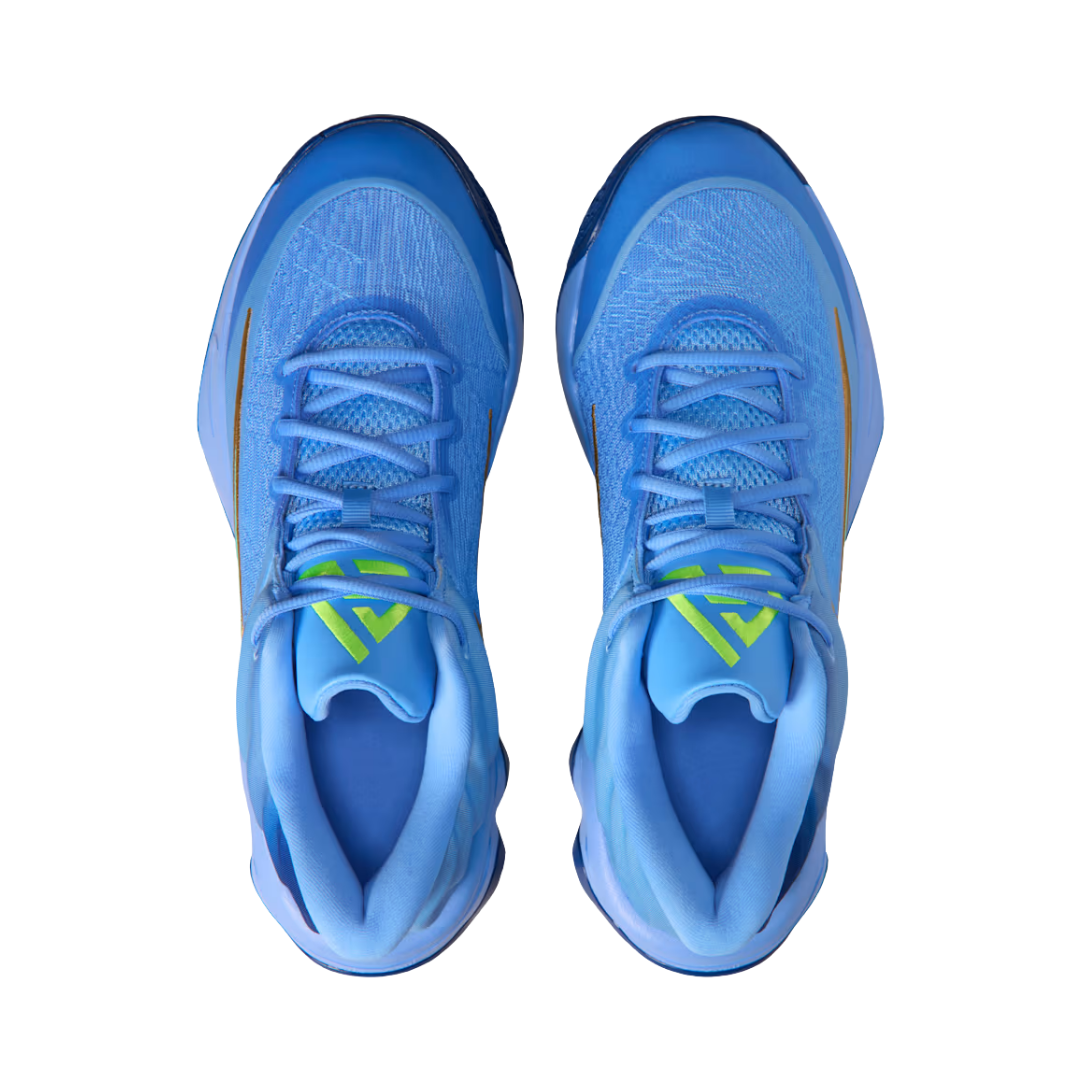 Image of Nike Giannis Immortality 4 Basketball Shoes (Blue/Mint/Volt)