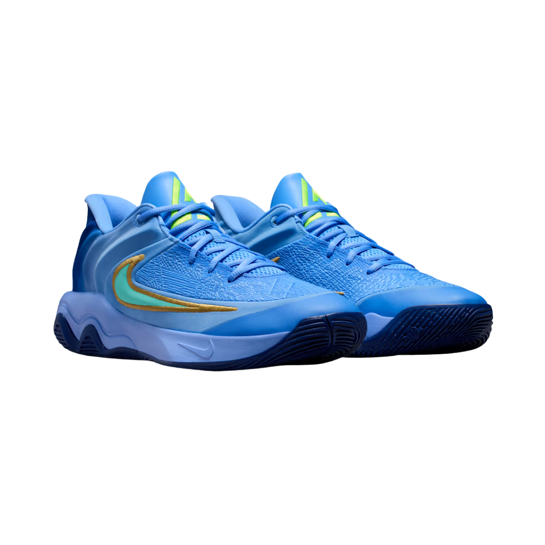 Nike Giannis Immortality 4 Basketball Shoes (Blue/Mint/Volt)