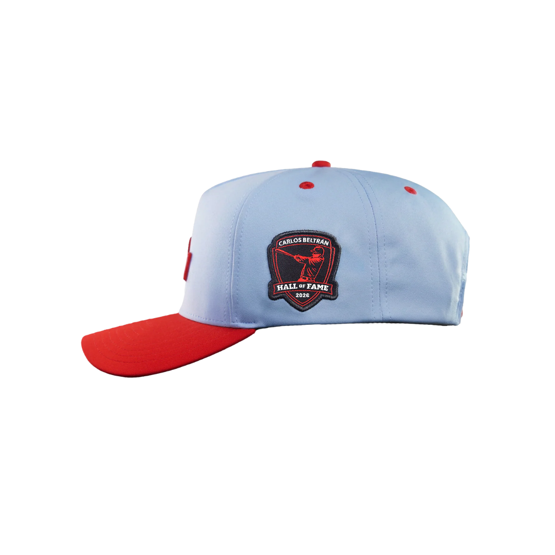 Panevo CB15 HOF 2026 Hat (Columbia Blue/Red)