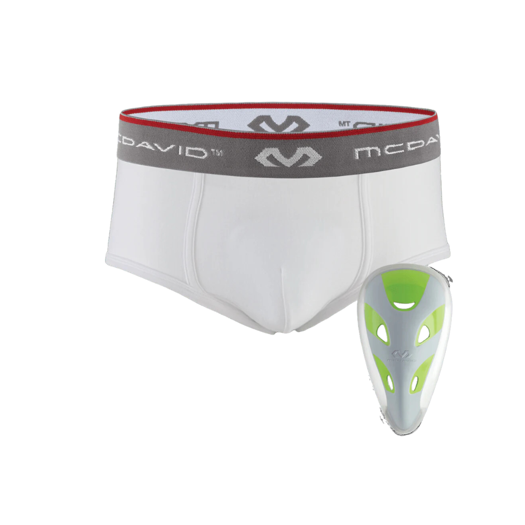 Image of McDavid Brief with Flexcup Pee Wee-Reg (4-6Y) 22''-23'' - Deportes Salvador Colom