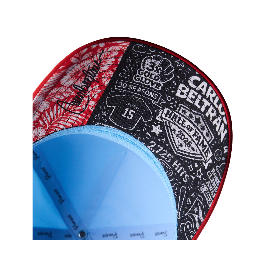 Panevo CB15 HOF 2026 Hat (Columbia Blue/Red)