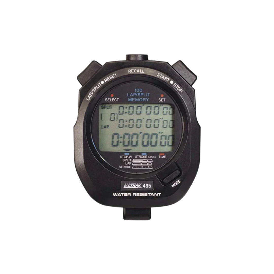 Image of CEI Ultrak 100 Lap Memory Stopwatch (Black)