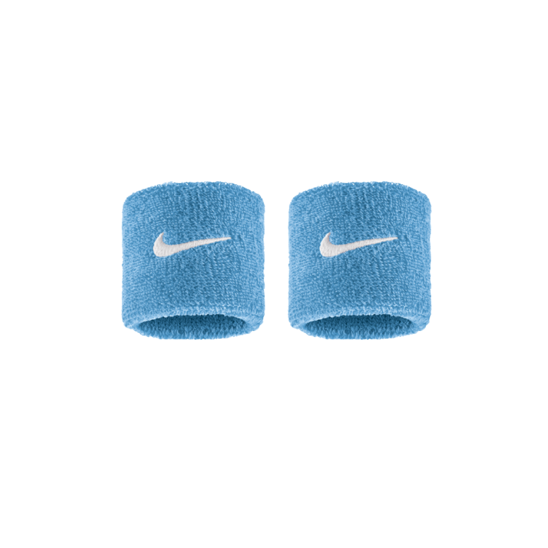 Image of Nike Swoosh Classic Wristbands (Columbia Blue)