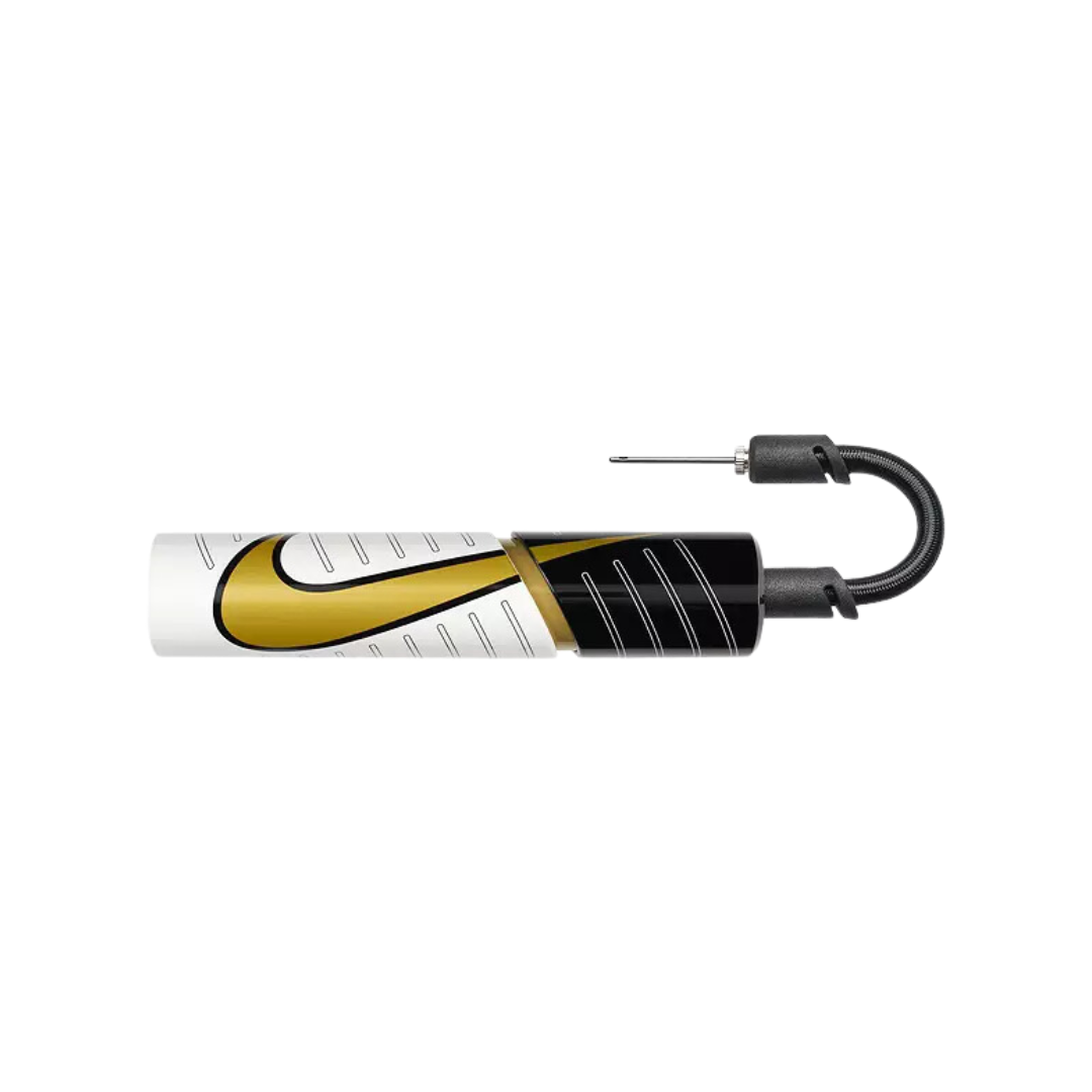 Image of Nike Essential Ball Pump (White/Gold/Black) - Deportes Salvador Colom