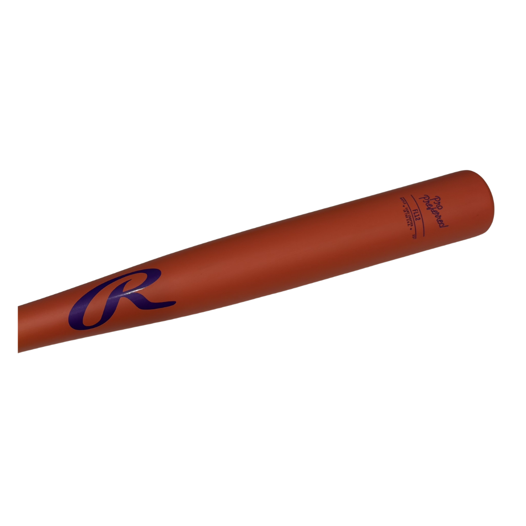 Rawlings Pro Preferred FL12 Maple Bat (Orange)