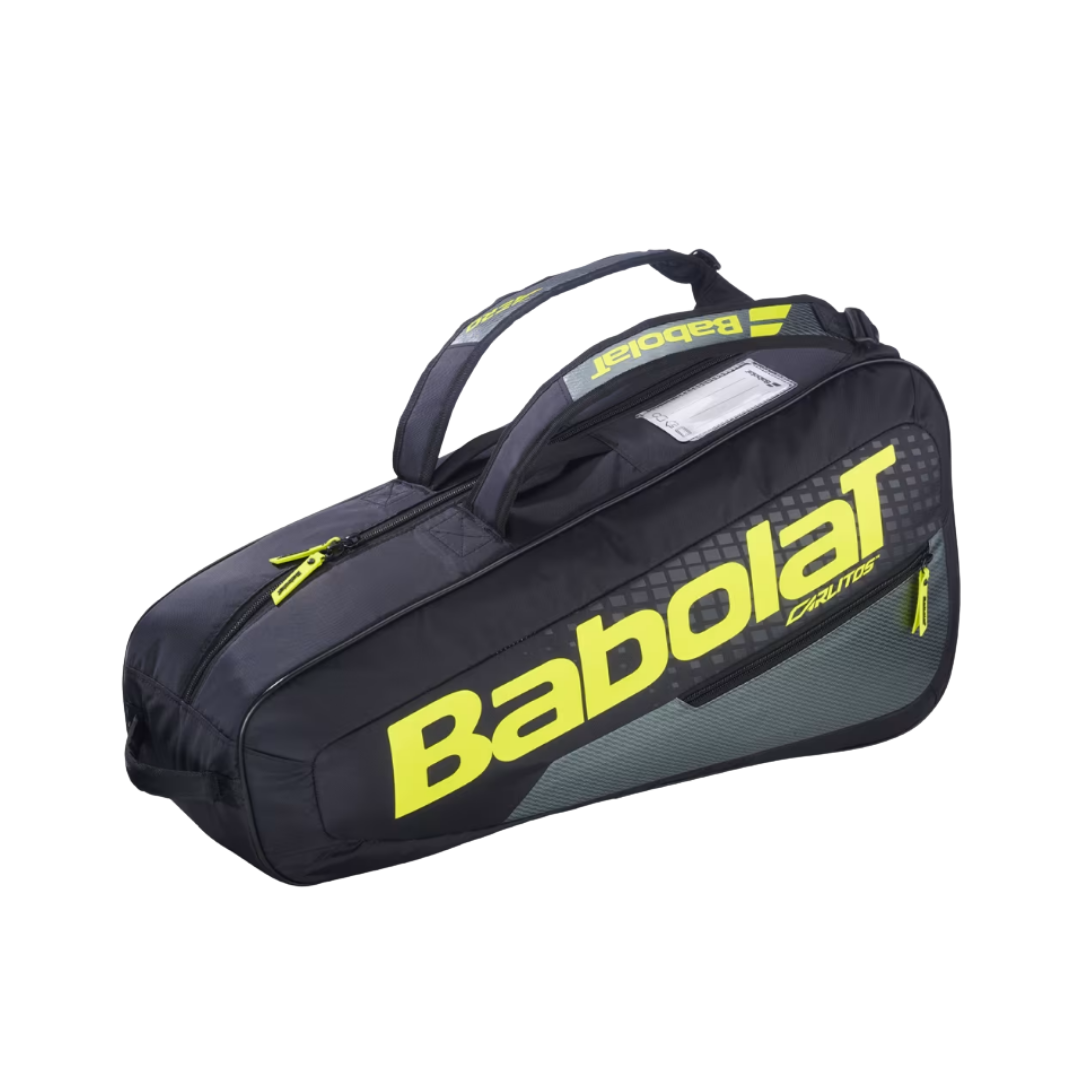 Image of Babolat RH Carlitos Jr. Bag (Black/Yellow)
