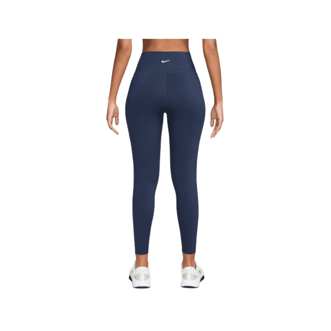 Nike One High-Waisted 7/8 Leggings with Pockets (Navy)