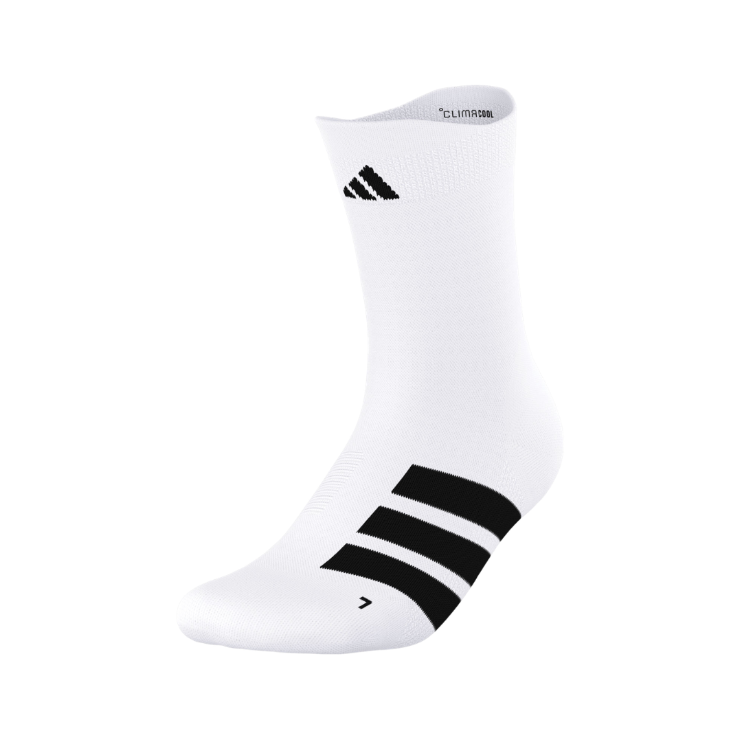 Adidas Adizero Running Crew Socks (White)
