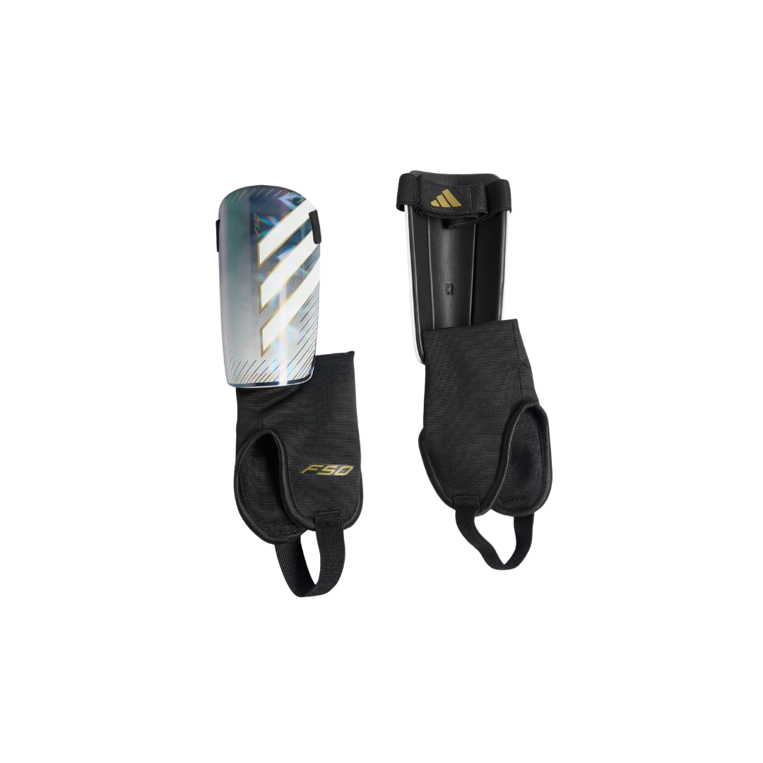 Image of Adidas F50 Shin Guard (Black/White)