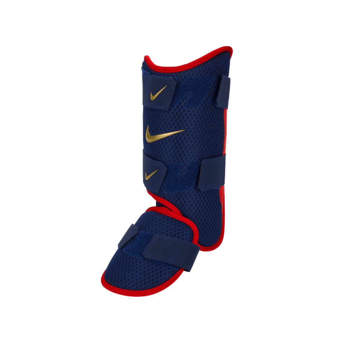 Nike Batter's Leg Guard LHB (Navy/Red/Gold)