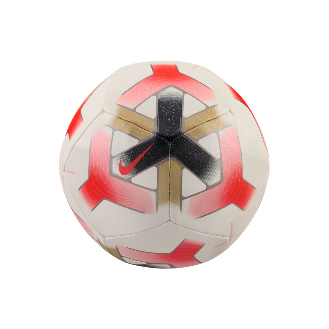 Nike Pitch Soccer Ball (White/Crimson/Gold)