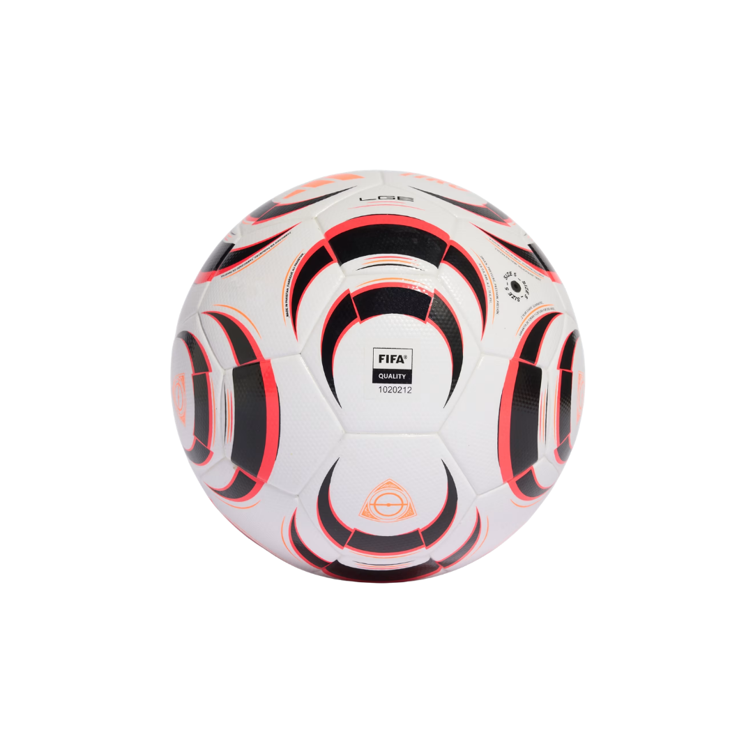 Adidas Tiro League Soccer Ball (White/Red/Black)
