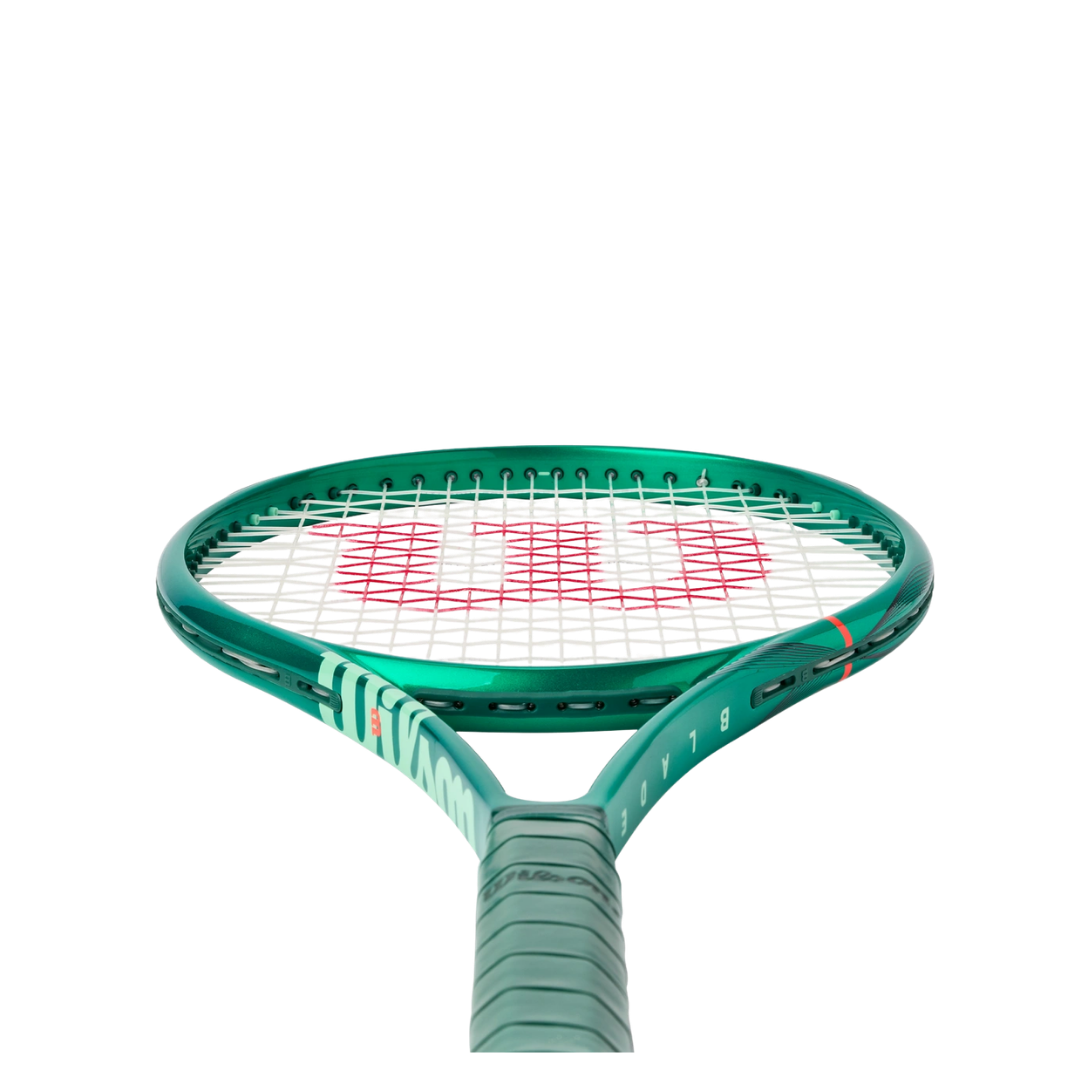 Image of Wilson Blade 100 V10 Frame Racket 4 3/8'' (Green)