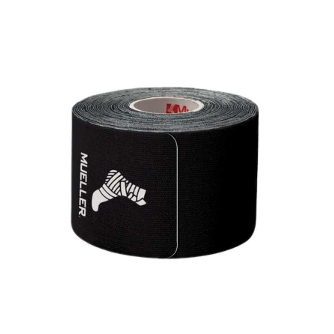 Mueller Kinesiology Tape 20 Pre-Cut Strips (Black) - Deportes Salvador Colom
