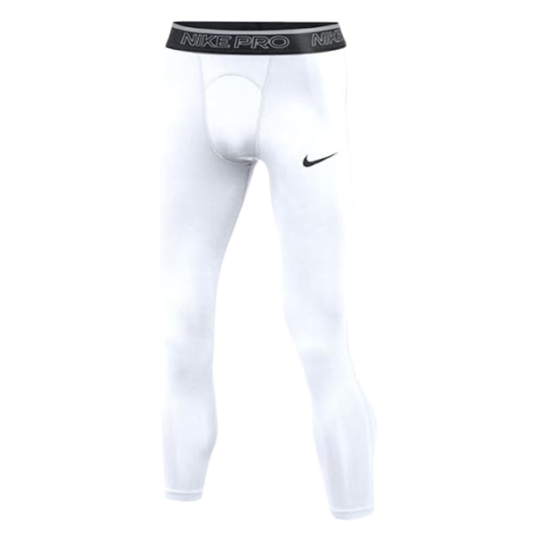 Image of Nike Pro Long Leggings Men (White) - Deportes Salvador Colom