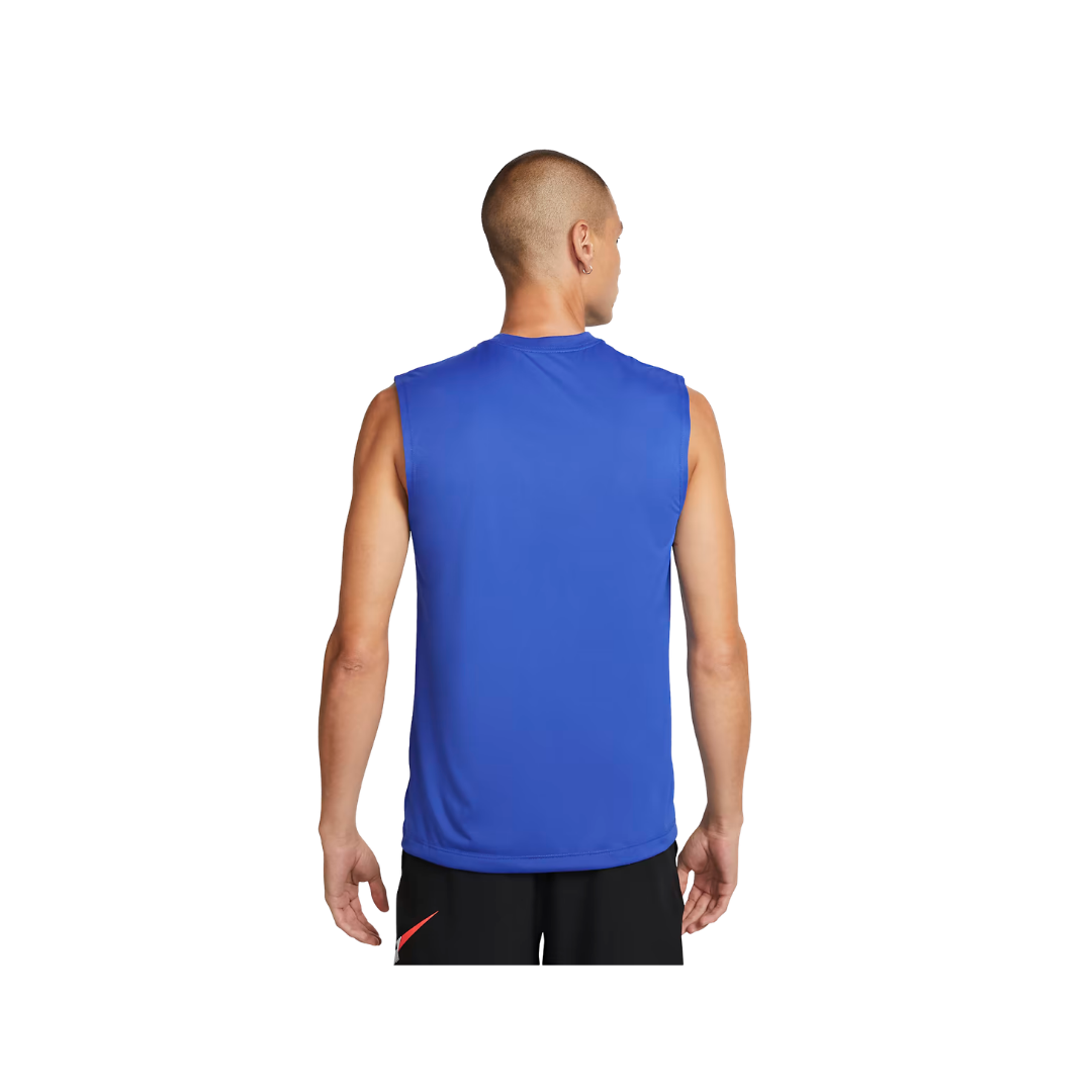 Nike Men Sleeveless T-Shirt (Columbia Blue)