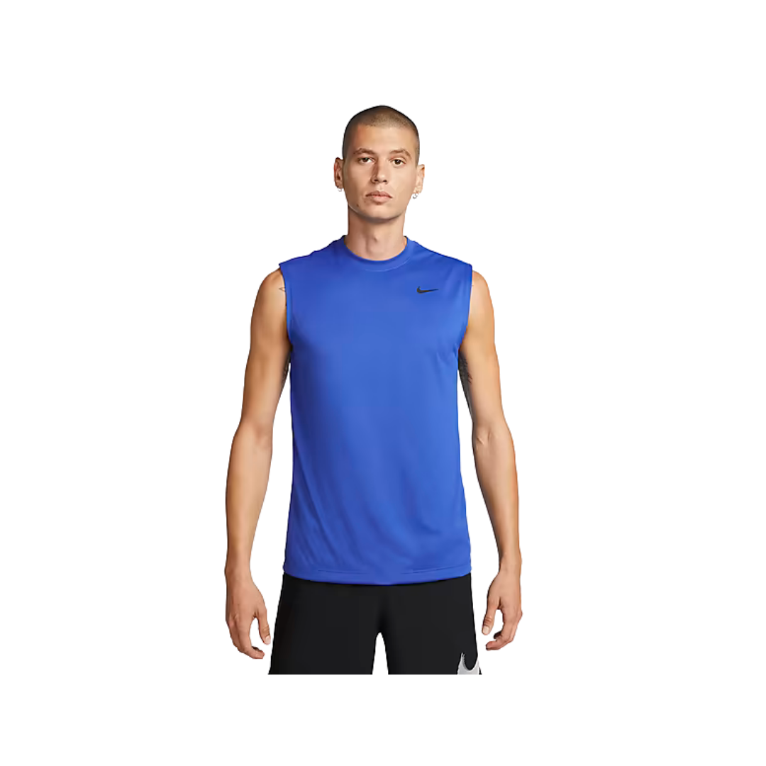 Nike Men Sleeveless T-Shirt (Columbia Blue)