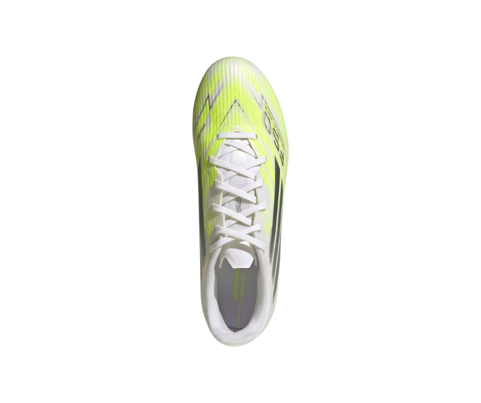 Image of Adidas F50 Sparkfusion L League FG/AG (White/Yellow)
