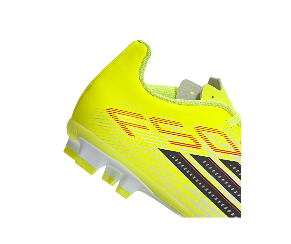 Image of Adidas Youth F50 Club FG/MG (Yellow/Black/Red)