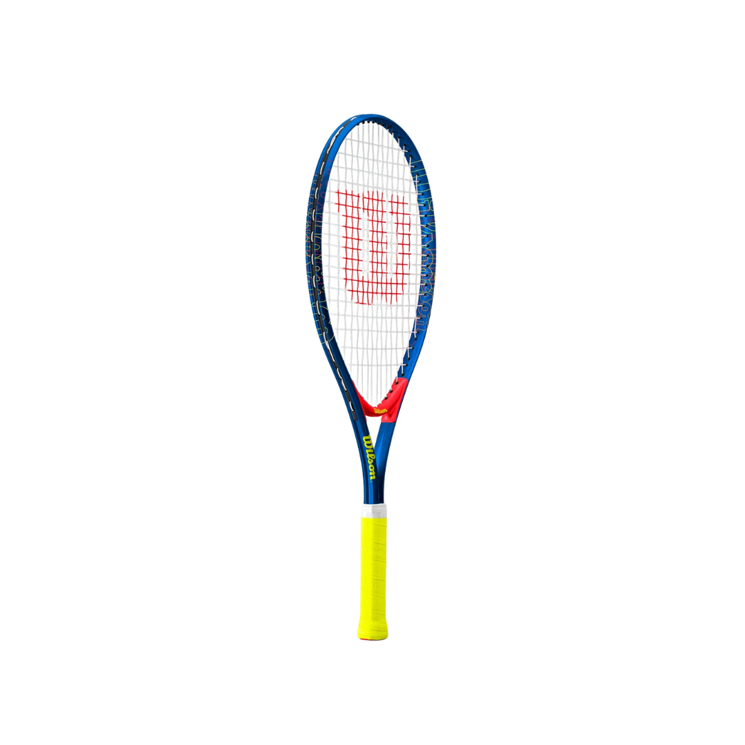 Wilson US Open Jr 25" Tennis Racket Strung (Royal/ Red)