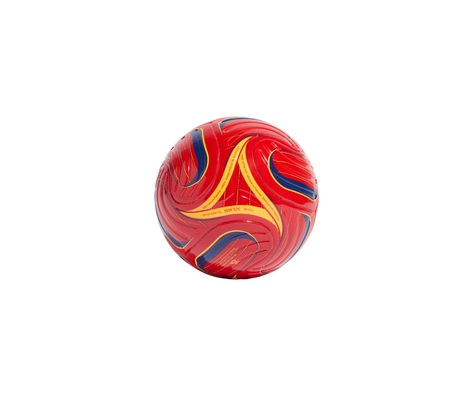 Image of Adidas Spain Mini Home Soccer Ball #1