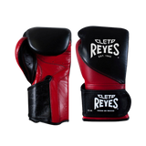 Cleto Reyes Leather Gloves Black/Red 10 oz - Deportes Salvador Colom