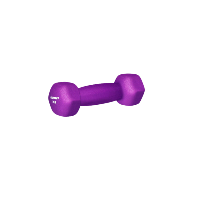 Lifeline Neoprene Dumbbell Purple 2 lb