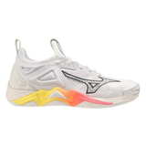 Mizuno Wave Momentum 3 Women (White/Pink/Yellow) - Deportes Salvador Colom