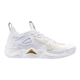 Mizuno Wave Momentum 3 Women (White/Gold) - Deportes Salvador Colom