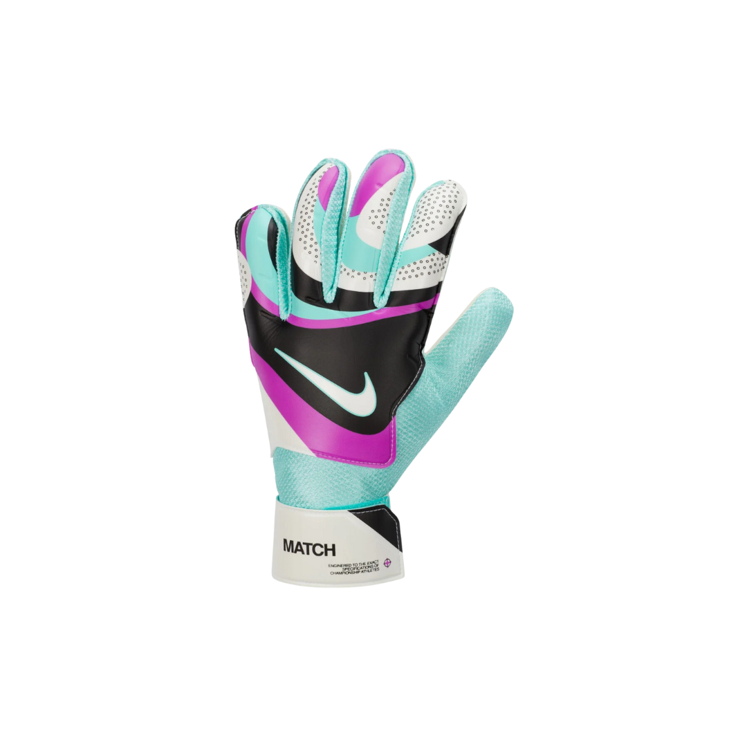 Nike Youth Match Goalie Glove (Turquoise/Purple)