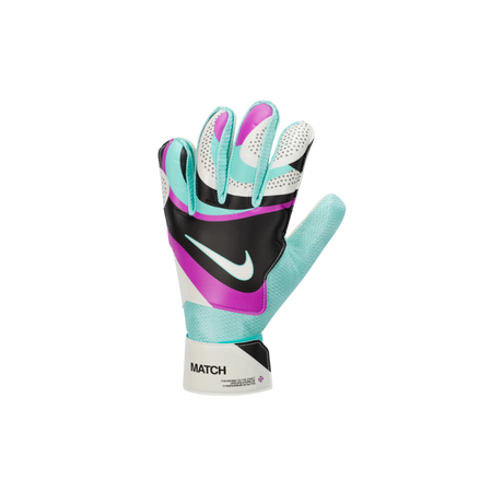 Nike Youth Match Goalie Glove (Turquoise/Purple)