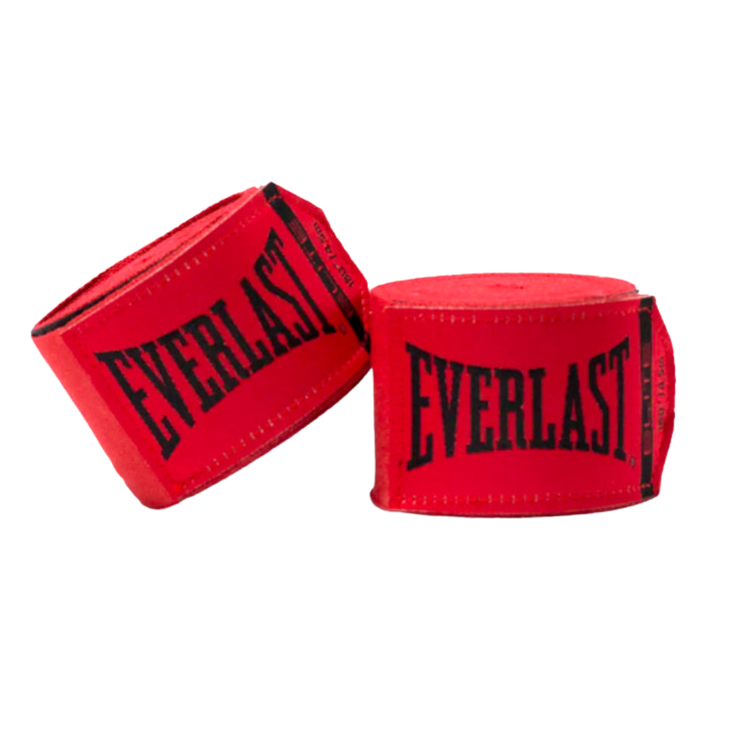 Everlast Elite Hand Wraps Red 180''