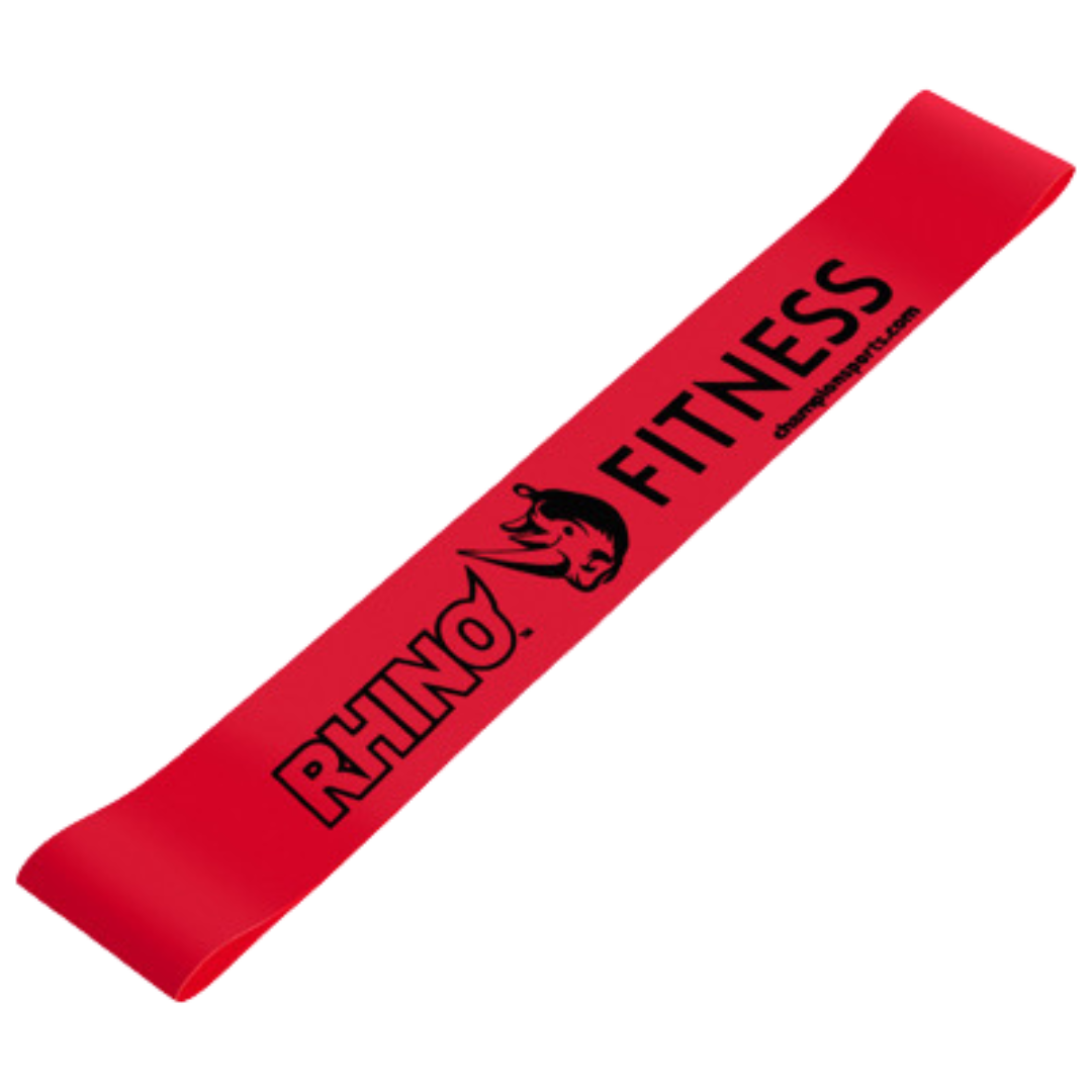 Rhino Fitness Loop Red Light (6 lb) 2