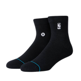 Stance NBA Logoman Quarter Socks Large (Black) - Deportes Salvador Colom