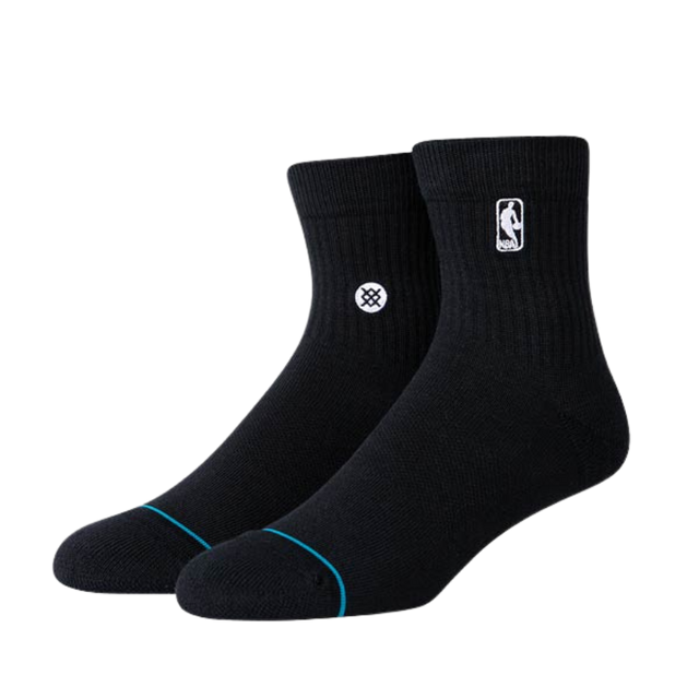 Stance NBA Logoman Quarter Socks Large (Black) - Deportes Salvador Colom