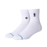 Stance NBA Logoman Quarter Socks Medium (White) - Deportes Salvador Colom